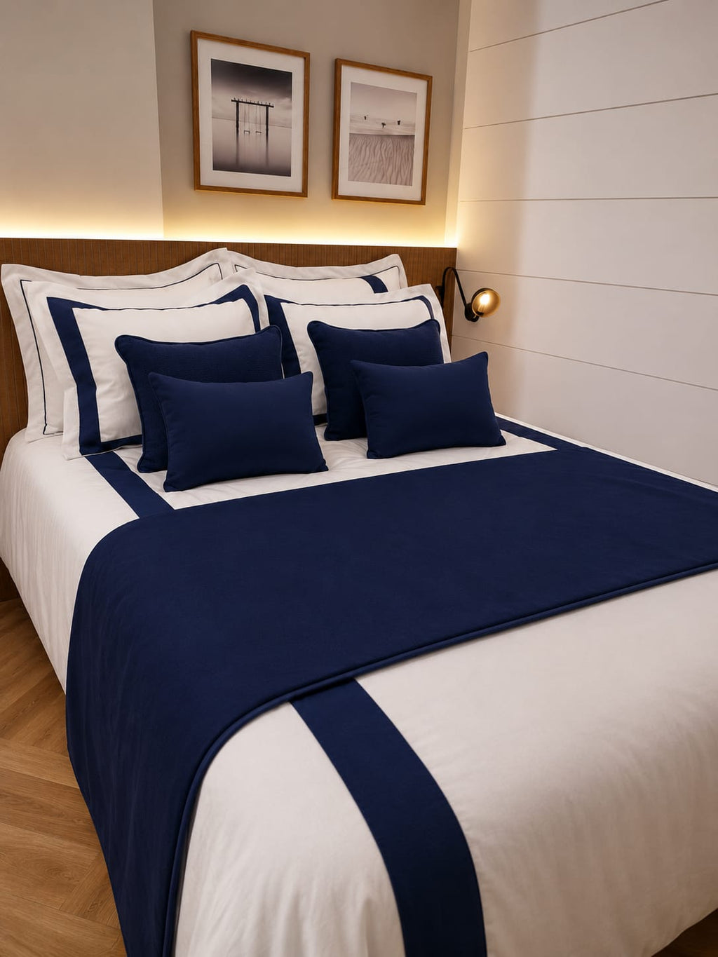 Duvet Casa Linari Azul Marinho - Casal Padrão