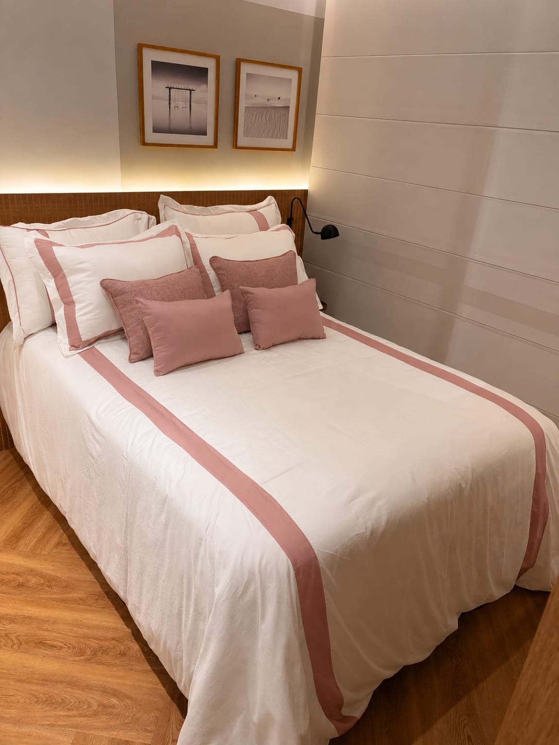 Duvet Casa Linari Rosa - Casal Padrão