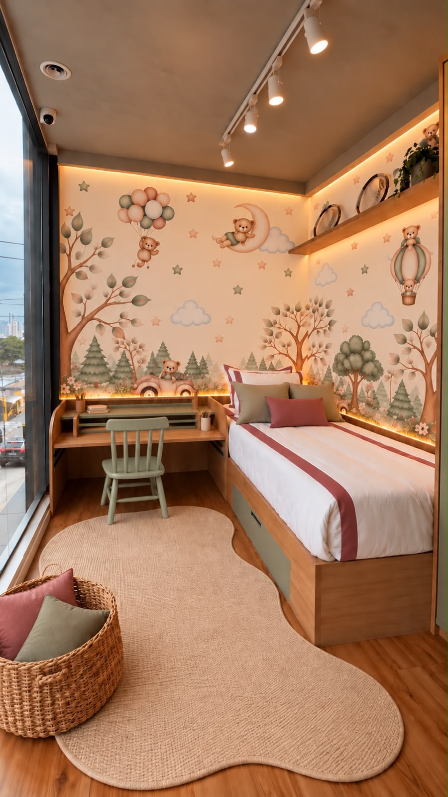 Duvet Casa Linari Rose  - Solteiro