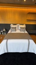 Duvet Casa Linari Cinza - Queen