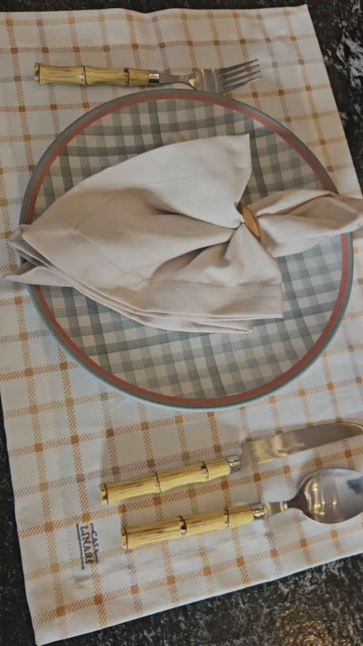 Kit Mesa Posta Casa Linari- Bege